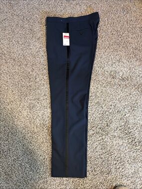 Men’s flat from tuxedo pants
